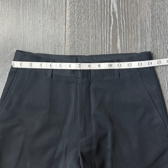Perry Ellis Portfolio Boys 18 Reg Black Dress Straight Leg Pants Slacks - Picture 11 of 13